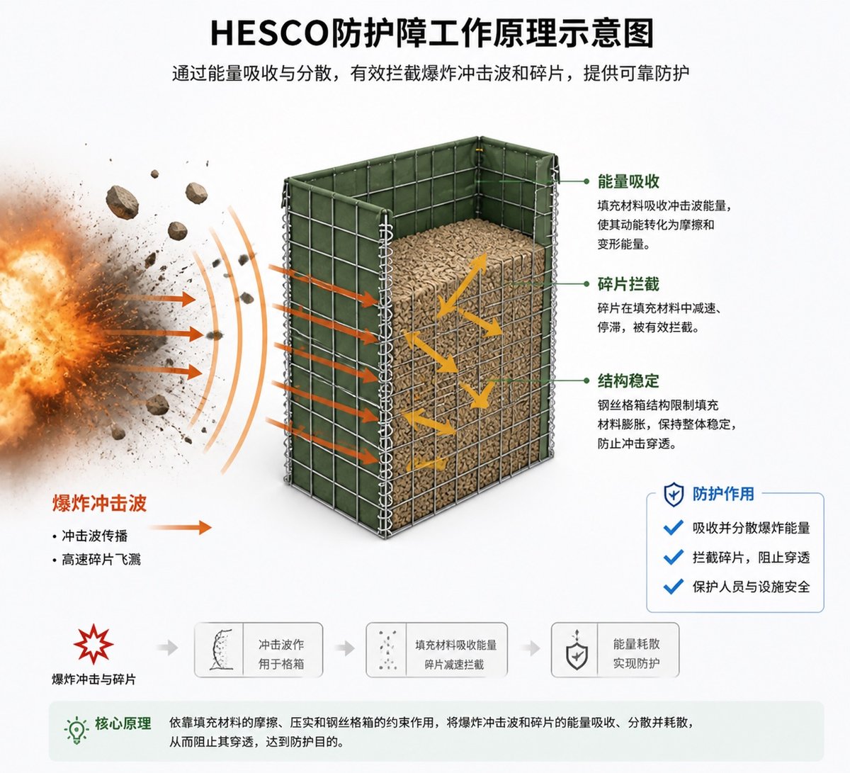 防爆笼工作原理
